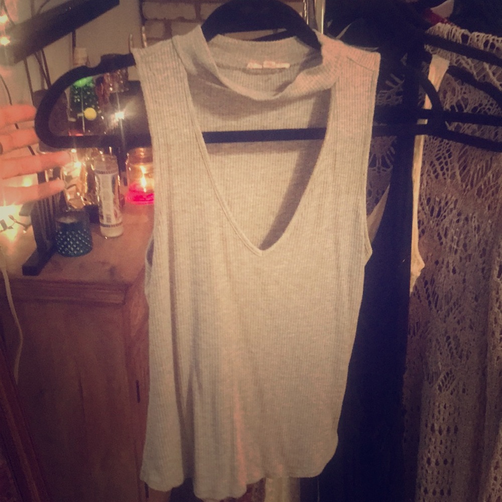 La hearts choker tank